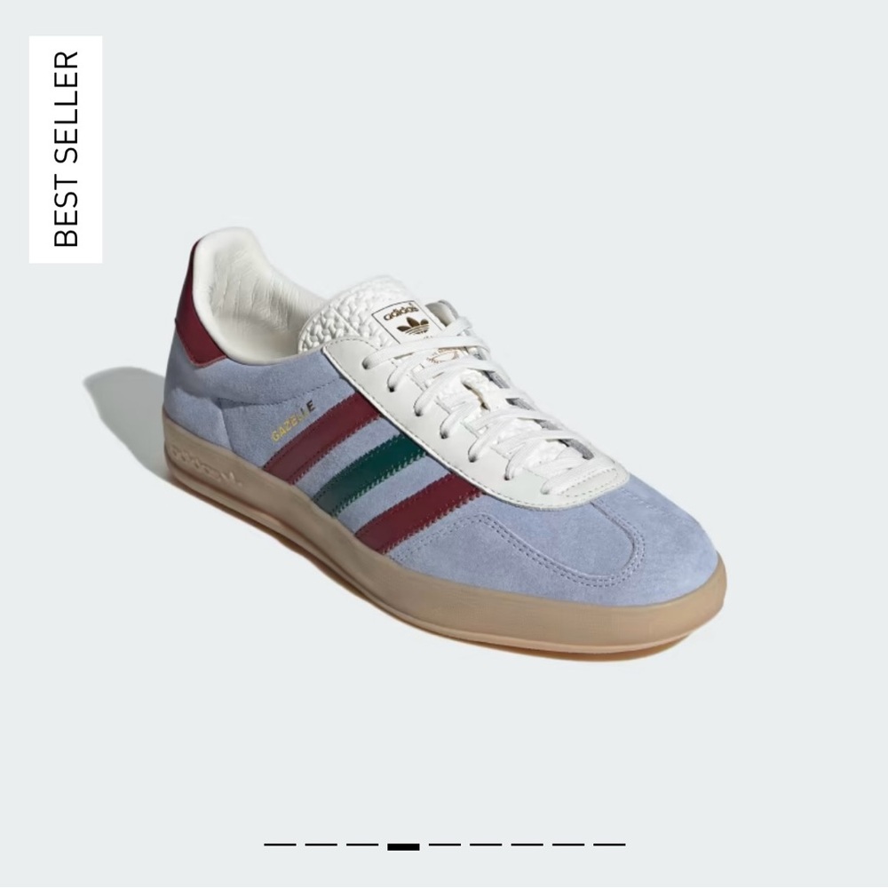Adidas Gazelle Indoor Shoes
Size: M 9 / W 10 - Picture 3 of 10